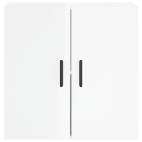 Thumbnail for Wandschrank Hochglanz-Weiß 60x31x60 cm Holzwerkstoff
