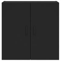 Thumbnail for Wandschrank Schwarz 60x31x60 cm Holzwerkstoff