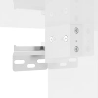 Thumbnail for Wandschrank Hochglanz-Weiß 60x31x60 cm Holzwerkstoff