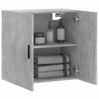 Thumbnail for Wandschrank Betongrau 60x31x60 cm Holzwerkstoff