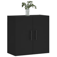 Thumbnail for Wandschrank Schwarz 60x31x60 cm Holzwerkstoff