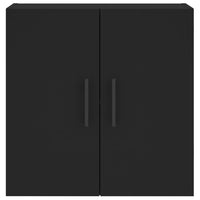Thumbnail for Wandschrank Schwarz 60x31x60 cm Holzwerkstoff