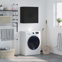 Thumbnail for Wandschrank Schwarz 60x31x60 cm Holzwerkstoff