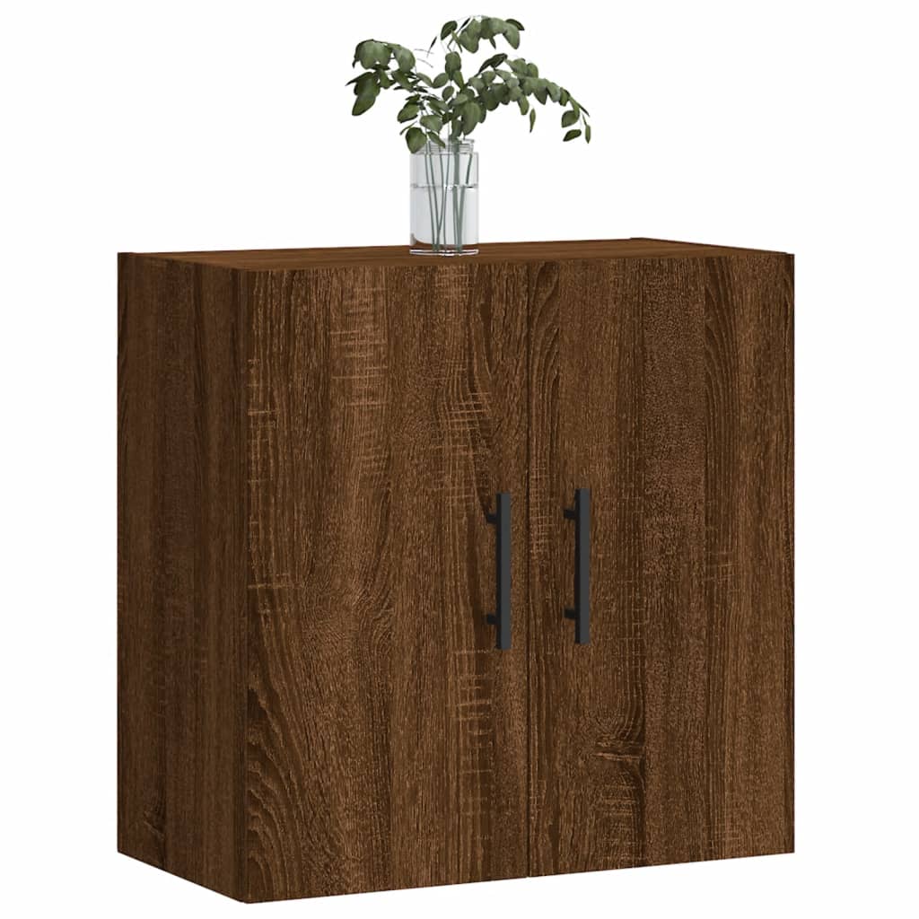 Wandschrank Braun Eichen-Optik 60x31x60 cm Holzwerkstoff