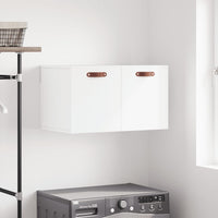Thumbnail for Wandschrank Weiß 60x36,5x35 cm Holzwerkstoff
