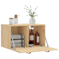 Thumbnail for Wandschrank Sonoma-Eiche 60x36,5x35 cm Holzwerkstoff