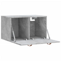Thumbnail for Wandschrank Betongrau 60x36,5x35 cm Holzwerkstoff
