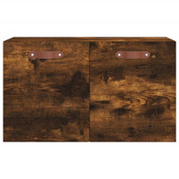 Thumbnail for Wandschrank Räuchereiche 60x36,5x35 cm Holzwerkstoff