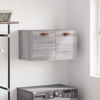 Thumbnail for Wandschrank Grau Sonoma 60x36,5x35 cm Holzwerkstoff