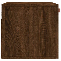 Thumbnail for Wandschrank Braun Eichen-Optik 60x36,5x35cm Holzwerkstoff