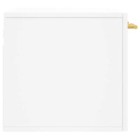 Thumbnail for Wandschrank Weiß 60x36,5x35 cm Holzwerkstoff