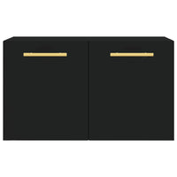 Thumbnail for Wandschrank Schwarz 60x36,5x35 cm Holzwerkstoff