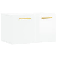 Thumbnail for Wandschrank Hochglanz-Weiß 60x36,5x35 cm Holzwerkstoff