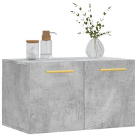 Thumbnail for Wandschrank Betongrau 60x36,5x35 cm Holzwerkstoff