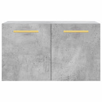 Thumbnail for Wandschrank Betongrau 60x36,5x35 cm Holzwerkstoff