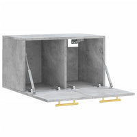 Thumbnail for Wandschrank Betongrau 60x36,5x35 cm Holzwerkstoff