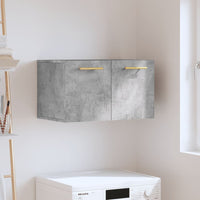 Thumbnail for Wandschrank Betongrau 60x36,5x35 cm Holzwerkstoff