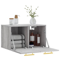 Thumbnail for Wandschrank Grau Sonoma 60x36,5x35 cm Holzwerkstoff