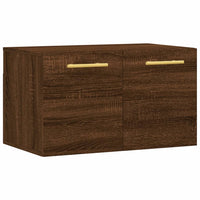 Thumbnail for Wandschrank Braun Eichen-Optik 60x36,5x35cm Holzwerkstoff