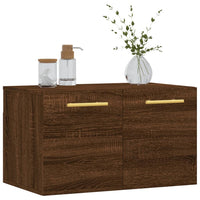Thumbnail for Wandschrank Braun Eichen-Optik 60x36,5x35cm Holzwerkstoff