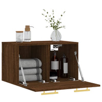Thumbnail for Wandschrank Braun Eichen-Optik 60x36,5x35cm Holzwerkstoff