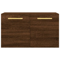 Thumbnail for Wandschrank Braun Eichen-Optik 60x36,5x35cm Holzwerkstoff