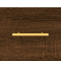 Thumbnail for Wandschrank Braun Eichen-Optik 60x36,5x35cm Holzwerkstoff