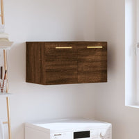 Thumbnail for Wandschrank Braun Eichen-Optik 60x36,5x35cm Holzwerkstoff