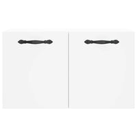 Thumbnail for Wandschrank Weiß 60x36,5x35 cm Holzwerkstoff