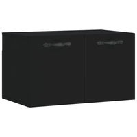 Thumbnail for Wandschrank Schwarz 60x36,5x35 cm Holzwerkstoff
