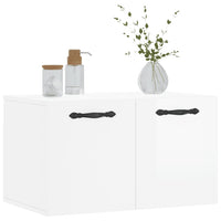 Thumbnail for Wandschrank Hochglanz-Weiß 60x36,5x35 cm Holzwerkstoff