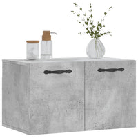 Thumbnail for Wandschrank Betongrau 60x36,5x35 cm Holzwerkstoff