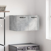 Thumbnail for Wandschrank Betongrau 60x36,5x35 cm Holzwerkstoff