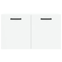 Thumbnail for Wandschrank Weiß 60x36,5x35 cm Holzwerkstoff