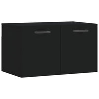 Thumbnail for Wandschrank Schwarz 60x36,5x35 cm Holzwerkstoff