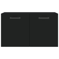 Thumbnail for Wandschrank Schwarz 60x36,5x35 cm Holzwerkstoff