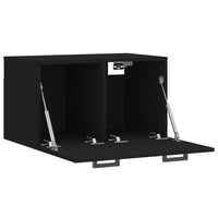 Thumbnail for Wandschrank Schwarz 60x36,5x35 cm Holzwerkstoff