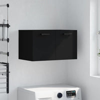 Thumbnail for Wandschrank Schwarz 60x36,5x35 cm Holzwerkstoff