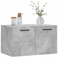 Thumbnail for Wandschrank Betongrau 60x36,5x35 cm Holzwerkstoff