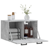 Thumbnail for Wandschrank Betongrau 60x36,5x35 cm Holzwerkstoff