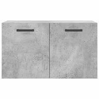Thumbnail for Wandschrank Betongrau 60x36,5x35 cm Holzwerkstoff