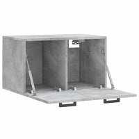 Thumbnail for Wandschrank Betongrau 60x36,5x35 cm Holzwerkstoff
