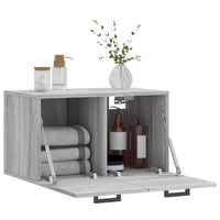 Thumbnail for Wandschrank Grau Sonoma 60x36,5x35 cm Holzwerkstoff