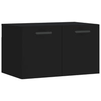 Thumbnail for Wandschrank Schwarz 60x36,5x35 cm Holzwerkstoff