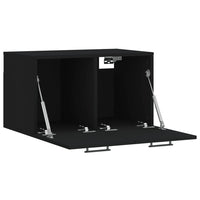 Thumbnail for Wandschrank Schwarz 60x36,5x35 cm Holzwerkstoff