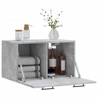Thumbnail for Wandschrank Betongrau 60x36,5x35 cm Holzwerkstoff