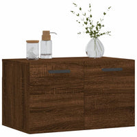Thumbnail for Wandschrank Braun Eichen-Optik 60x36,5x35cm Holzwerkstoff