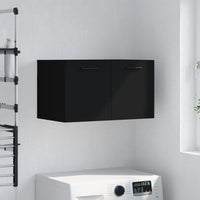 Thumbnail for Wandschrank Schwarz 60x36,5x35 cm Holzwerkstoff