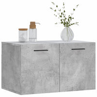 Thumbnail for Wandschrank Betongrau 60x36,5x35 cm Holzwerkstoff
