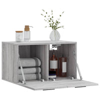 Thumbnail for Wandschrank Grau Sonoma 60x36,5x35 cm Holzwerkstoff